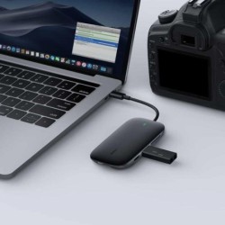 AUKEY CB-C71 hub di interfaccia 5000 Mbit/s Nero (AUKEY 8-in-1 USB-C 