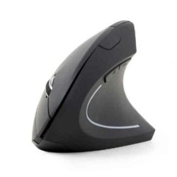 Gembird mouse OPT wireless ergonomico 6 pulsanti nero MUSW-ERGO-01