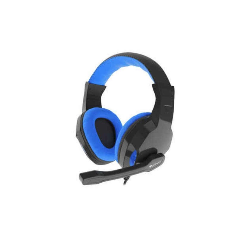 Natec Genesis Argon 100 Kabling Headset Sort Gr&Atilde;&cedil;n