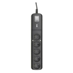 LESTAR Power Control LV 530W 5w Str&Atilde;&cedil;mst&Atilde;&cedil;dsbeskytter 5-stik 10A 