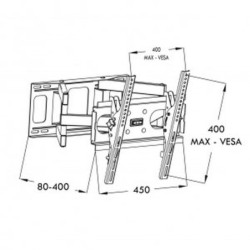 ART AR-51 Beslag Fladt panel 23-60