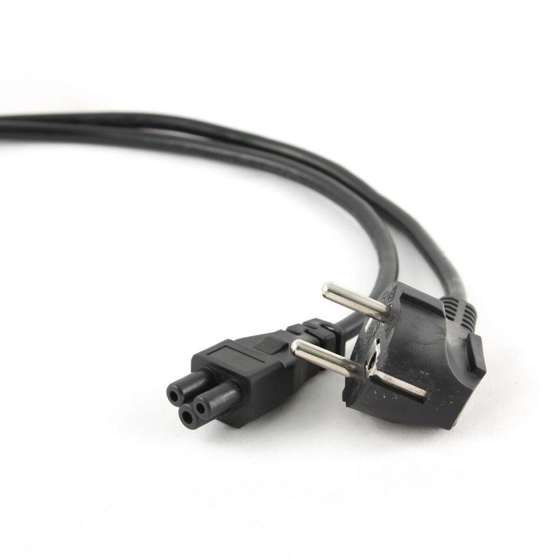 CableXpert - 1 m - Maschio - CEE7/7 - Accoppiatore C5 - Nero PC-186-M