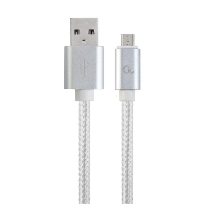 Cavo micro USB CableXpert 1,8 m argento CCB-mUSB2B-AMBM-6-S