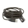 CableXpert- 5 m - USB A -USB 2.0 - Maschio/Femmina - Nero UAE-01-5M