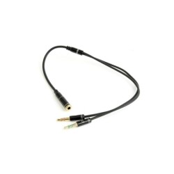 CableXpert Cavo adattatore stereo da 3,5 mm a 4 pin maschio a 2x 3,5 