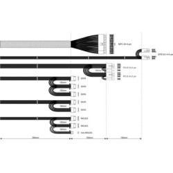 Akyga Basic Series AK-B1-700 Str&Atilde;&cedil;mforsyning 700Watt