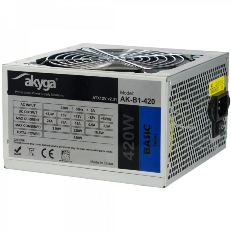 Akyga AK-B1-420 Str&Atilde;&cedil;mforsyning 420Watt