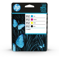 HP Confezione da 4 cartucce di inchiostro nero ciano magenta giall