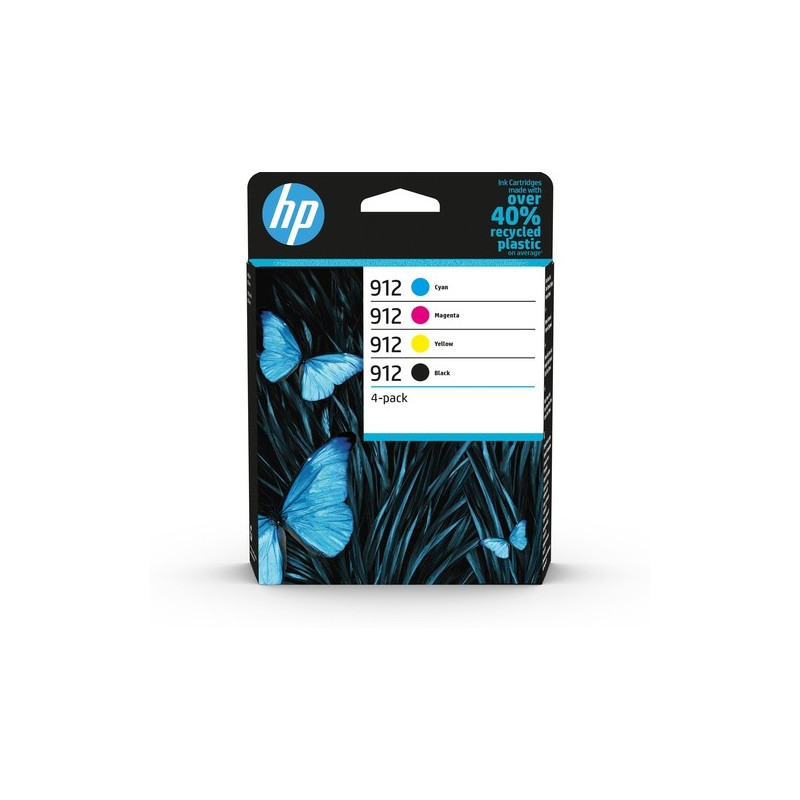 HP Confezione da 4 cartucce di inchiostro nero ciano magenta giall