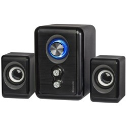 Defender loudspeakers V11, 2.1, 11W, black, volume control, 40Hz~18kHz