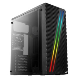 Aerocool Streak Midi Tower Nero (Aerocool Streak RGB Midi Tower - Bla