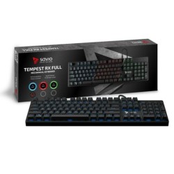 SAVIO Tempest RX FULL Tastatur Mekanisk Bl&Atilde;&yen; Kabling