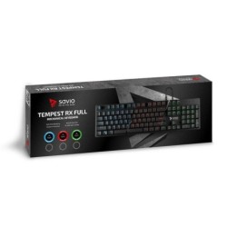 SAVIO Tempest RX FULL Tastatur Mekanisk R&Atilde;&cedil;d Kabling