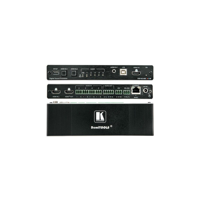 Kramer XSPerience DSP-62-AEC 6x2 matrix switcher / audio disembedder