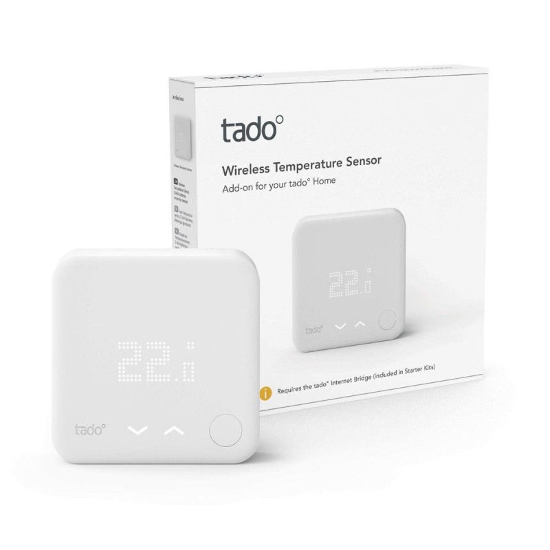 tado&Acirc;&deg; Wireless Temperature Sensor Temperatursensor Hvid