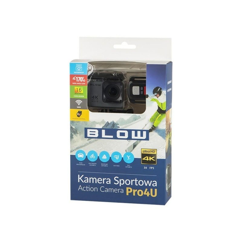 *BLOW Rejestrator ACTION CAMERA Pro4U 4K WiFi