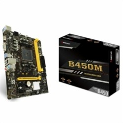 MB BIOSTAR AMD B450MH B450 AM4 2DDR4 VGA+HDMI PCIE, 4*SATA,M.2 mATX