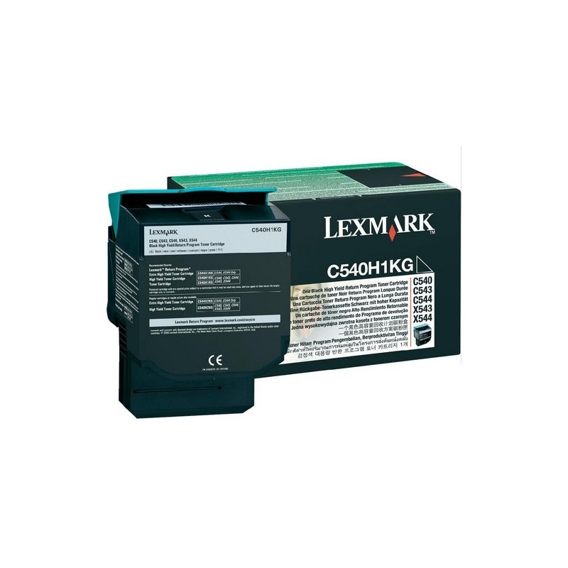 Lexmark C540H1KG cartuccia toner 1 pz Originale Nero