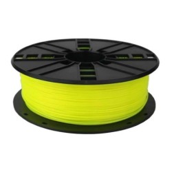 Gembird3 cassetta filamento PLA giallo fluorescente 1.75mm 1kg narrow