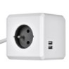 Allocacoc PowerCube extended usb Str&Atilde;&cedil;mfordelingsenhed 4-stik 16A G