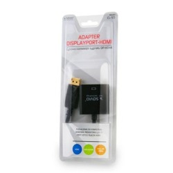 SAVIO Video / lyd adapter DisplayPort / HDMI 20cm