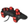 Esperanza WARRIOR Gamepad PC Sort R&Atilde;&cedil;d