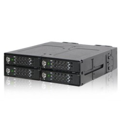 ICY DOCK Wechselrahmen 4xM.2 PCIeNVM ICY DOCK MB720M2K-B,SSD Mobile R