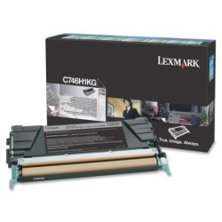 Lexmark C746H1KG cartuccia toner 1 pz Originale Nero