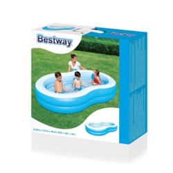 Bestway 54117 Family Pool Lagune 262x157x46 cm oval