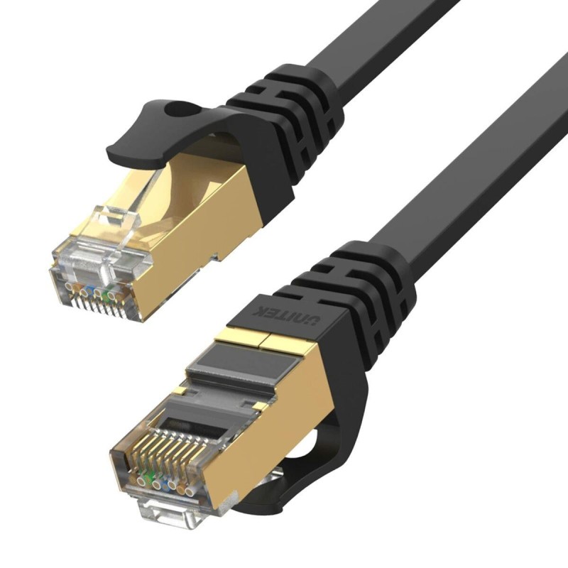 Unitek C1897BK Series CAT 7 Afsk&Atilde;&brvbar;rmet parsnoet kabel (SSTP) 2m Pat