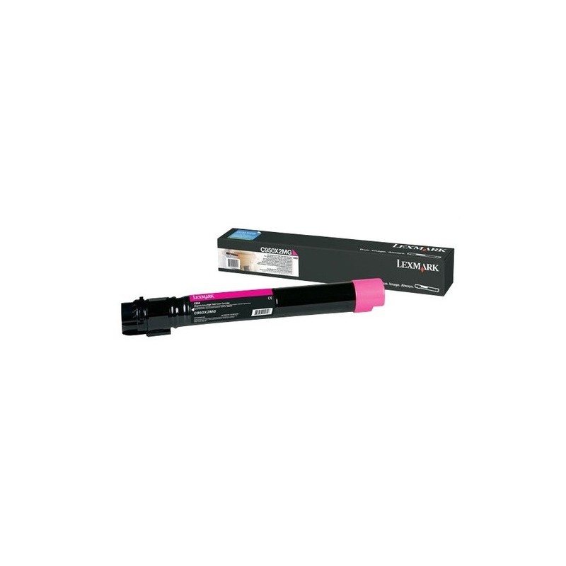 Lexmark C950X2MG cartuccia toner 1 pz Originale Magenta