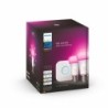 Philips Hue White and Color ambiance Starter Kit Bridge + 2 Lampadine