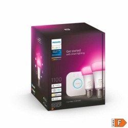 Philips Hue White and Color ambiance Starter Kit Bridge + 2 Lampadine