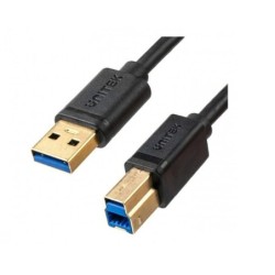 Unitek USB 3.0 USB-kabel 2m Sort