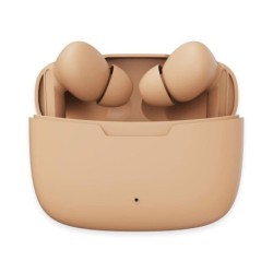 BT Earbuds with charging case Nude