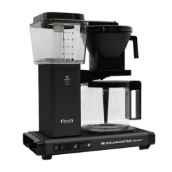 Moccamaster 53983 Filter Kaffeemaschine, 1.25 Liter, 1520 W, Matt Bla