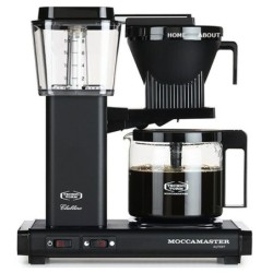 Moccamaster 53983 Filter Kaffeemaschine, 1.25 Liter, 1520 W, Matt Bla