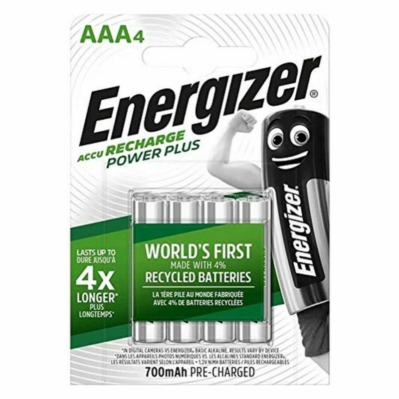 BLISTER 4 PILE RICARICABILI AA E300850300 A - ENERGIZER POWER