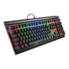 Sharkoon Skiller SGK60 Tastatur Mekanisk RGB Kabling Spansk