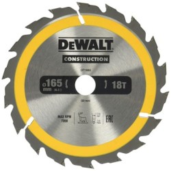 Dewalt Pila tarczowa 165x20mmx18z - DT1933-QZ