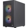 Aerocool HEXFORMBKV2 Micro ATX PC Case 3 Fans FRGB Black