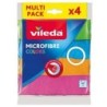 Vileda Sciereczki microfibra Colors 4szt. (150542)