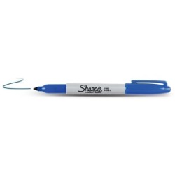 Sharpie Fine Point marcatore permanente Punta sottile Blu (Sharpie S0