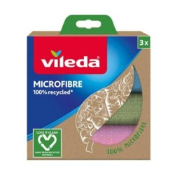 Vileda Sciereczki Vileda Mikrofibra 100% Recycled 3 szt.