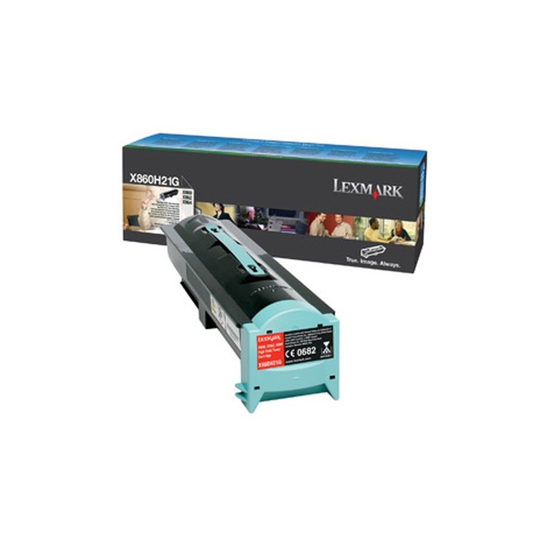 Lexmark X860H21G cartuccia toner 1 pz Originale Nero