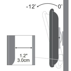 TECHly Beslag Fladt panel 13-30