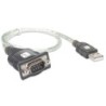 Kabel USB Techly USB - RS232 DB9, 0.45m (023493)