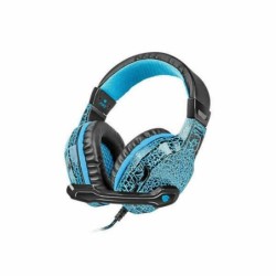 Fury Gaming Headset, Wired, NFU-0863 Hellcat, Black/Blue, Built-in mi