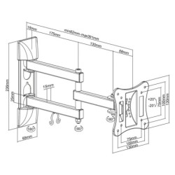 Maclean MC-719 Beslag Fladt panel 13-27