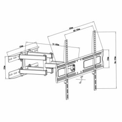 Maclean MC-762 Beslag Tv og monitor 37-70